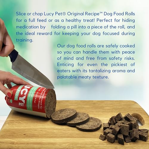 Image of Lucy Pet Products Lucy Pet Beef Formula Dog Food Rolls
