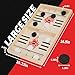 Large Fast Classic Slingshot Puck Game, Wooden Hockey Board Games for Family Night, Table Game for Adults and Kids, 2 Player Games for Ages 6 and Up, Test Speed and Accuracy, Air Hockey