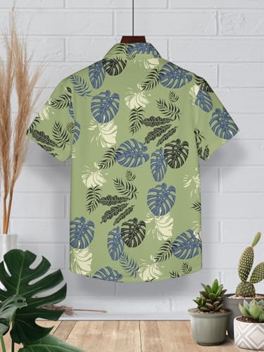 Image of HELLCAT Beige Trendy Regular Fit Printed Causal Shirt for Boys