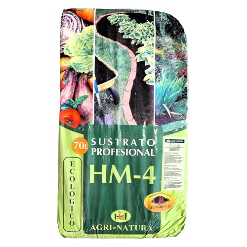 Sustrato Ecológico Profesional 70L Mezcla con Fibra de Coco, Turba y Compost | Clase A Ideal para Huerto, Jardín, Flores y Plantas | Retención de Agua y Drenaje Óptimo