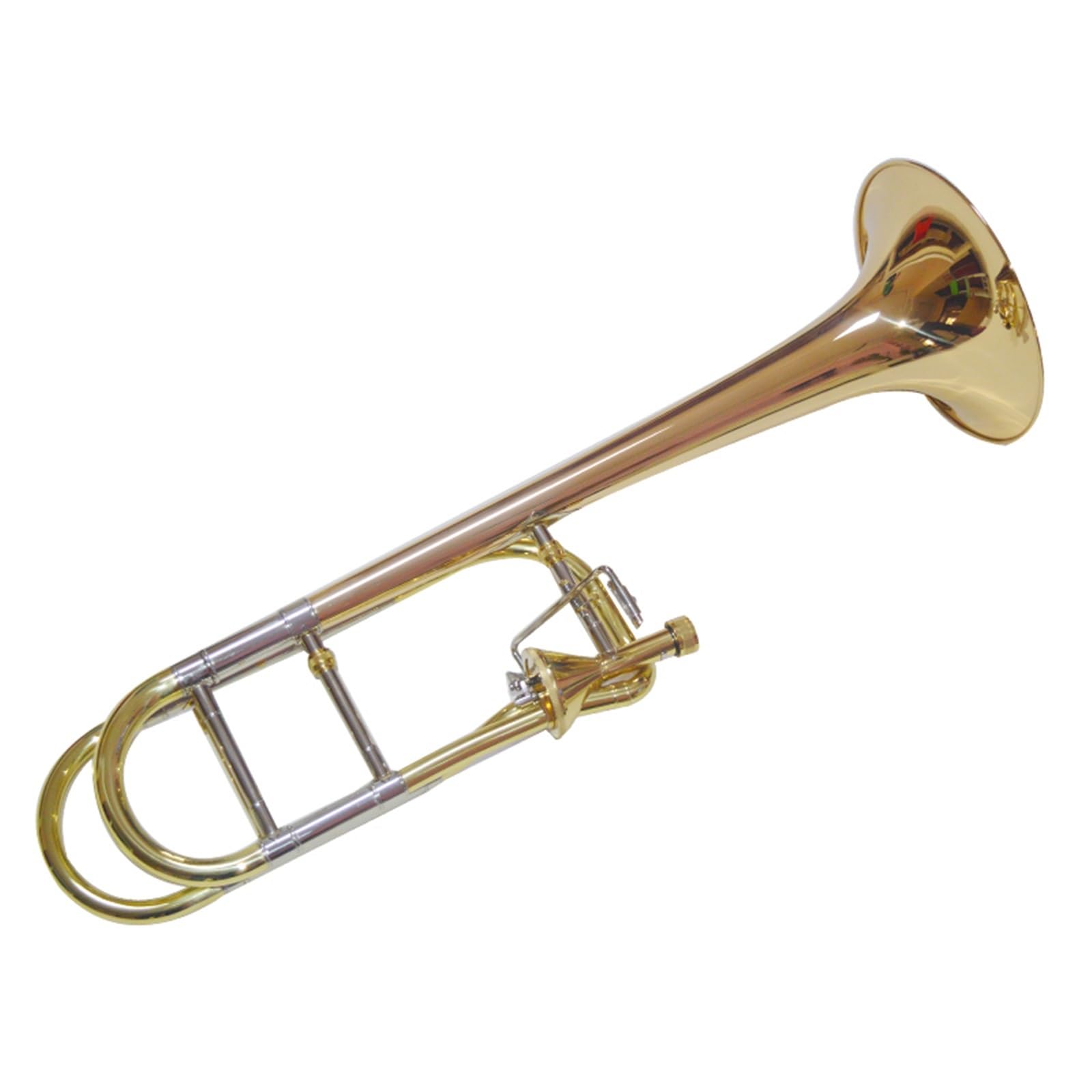 Puzon Puzon Tenorowy Z Zaworem Dzwonek Ze Złotego Mosiądzu Instrument Stożkowy Odpowiedni Dla Początkujących Profesjonalnych