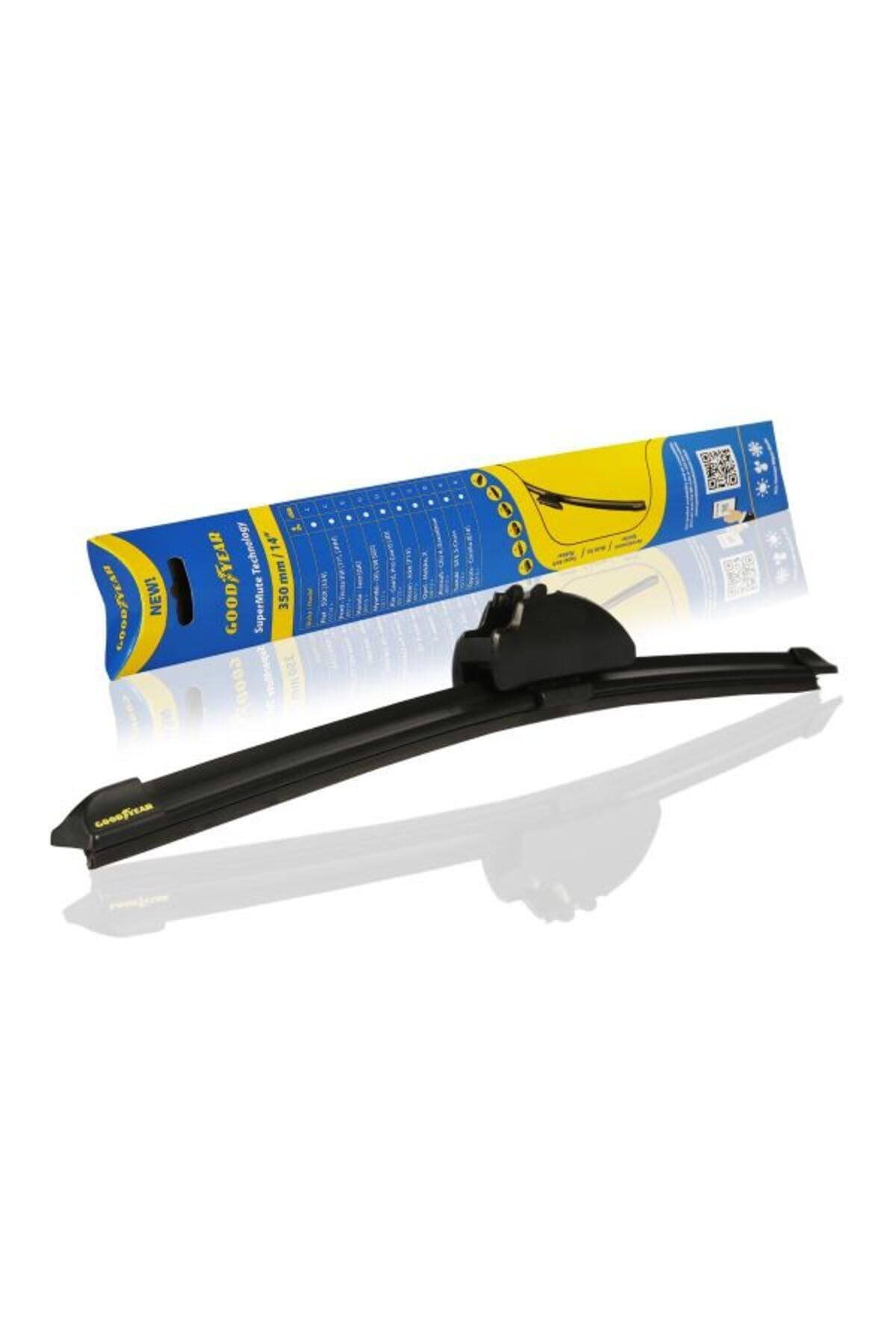 Goodyear Supermute Teknolojili Tekli Ön Muz Silecek, 350 mm Uzunluk