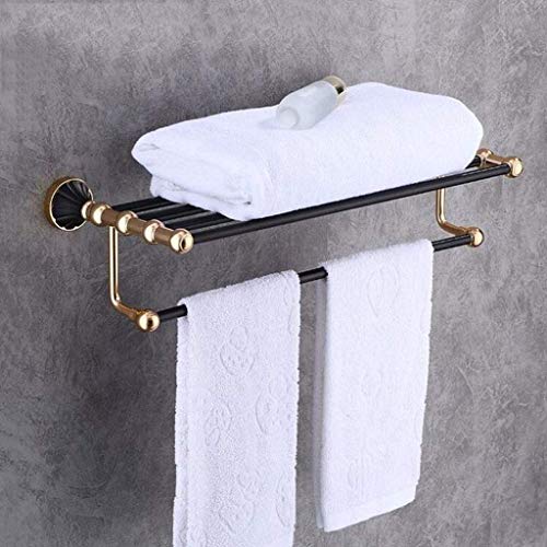 Porte-serviette double mural pour optimiser les petits espaces et toilettes - 6