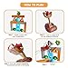 ROLOSO Newly Licensed Angry Birds Toys Playsets Build N’ Launch Construction Brick Assembly Building Blocks Sets Pig City Strike 2 Takedown Space Planet Game Catapult Slingshot Gift Box 20pcs