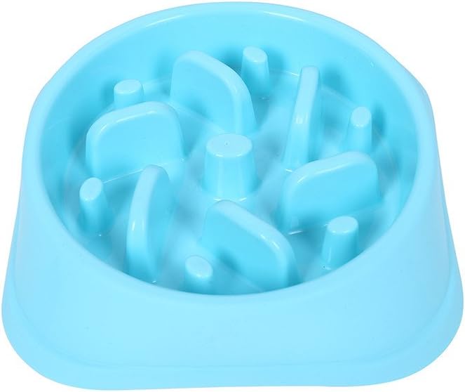 Dog Bowl Slow Feeder Fun Feeder Slow Feed Dog Bowl Pet Slower Food Feeding Dishes Stop Bloat Durable Non-Slip Pet Drink Water Bowl
