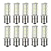 HOTSYSTEM 1156 7506 1003 1141 LED SMD 18 LED Bulbs Interior RV Camper Warm White 10-pack