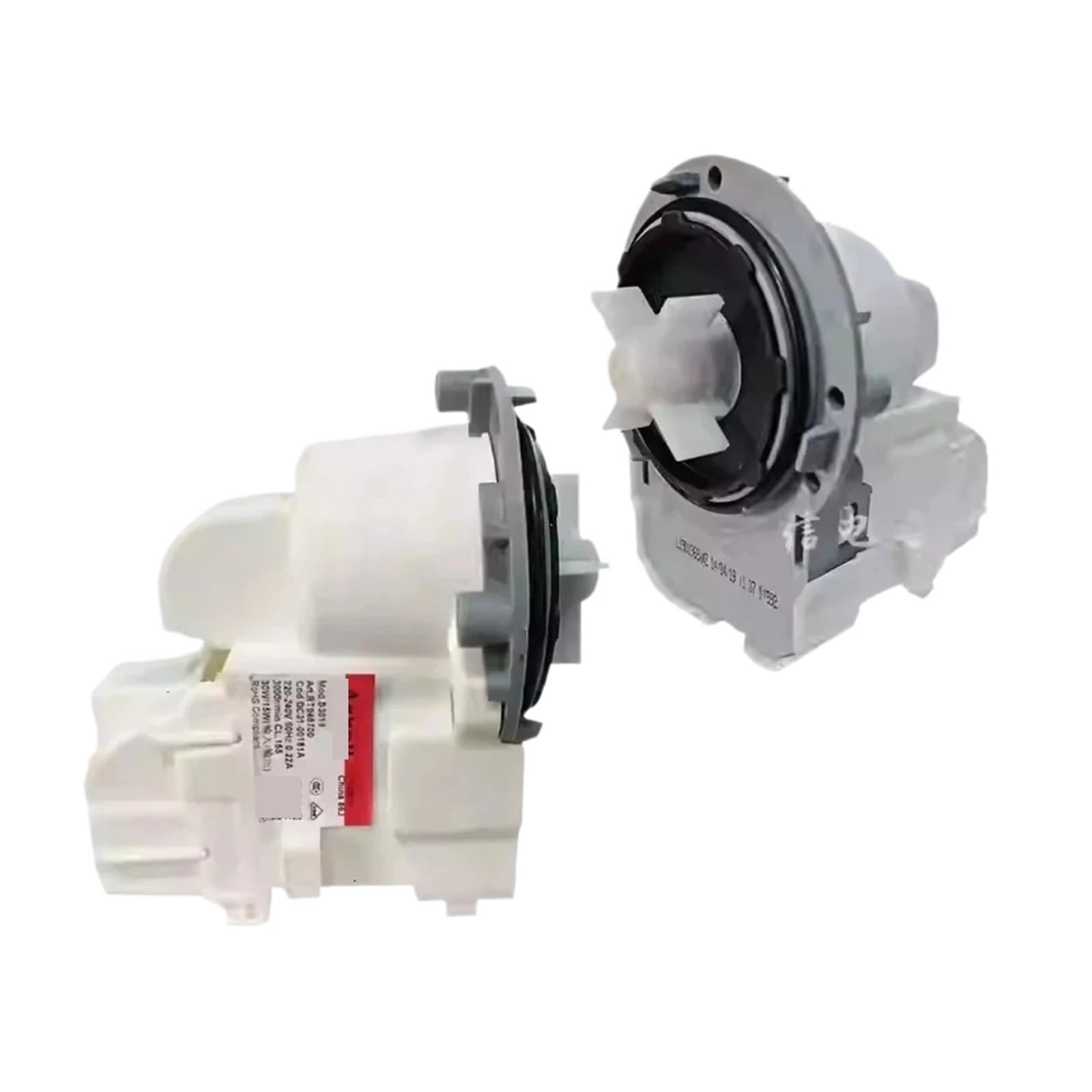 Vrybcndhft One Color Washing Machine Drain Pump Motor,Compatible For Samsung， S3019 220V 50Hz Dc31-00181A Washer Drainage Parts