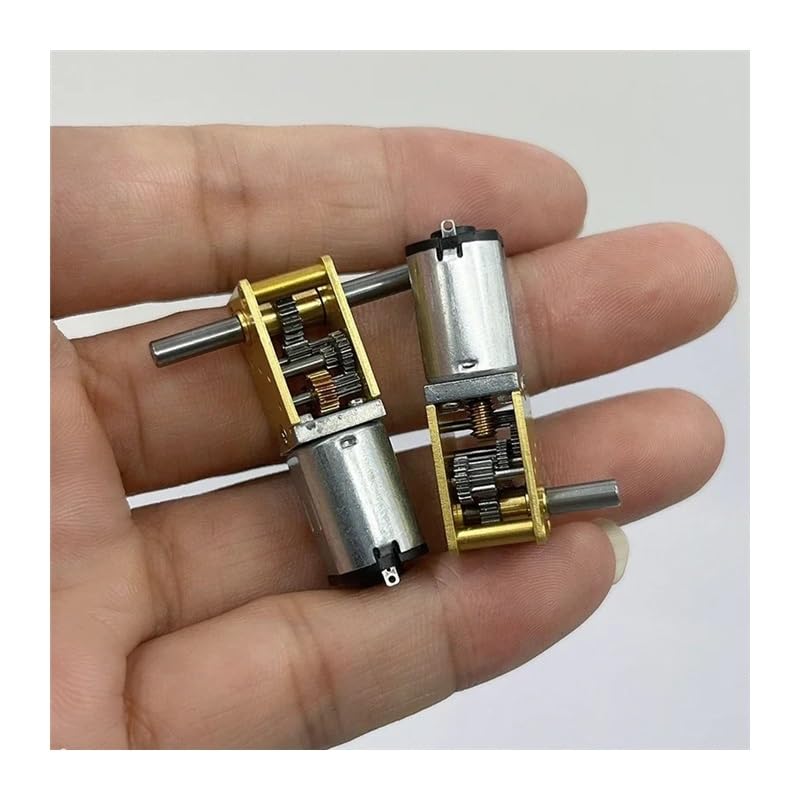 DC 3V 5V 6V 12V Micro N20 Gear Motor Full Metal Gearbox Dual Shaft DIY