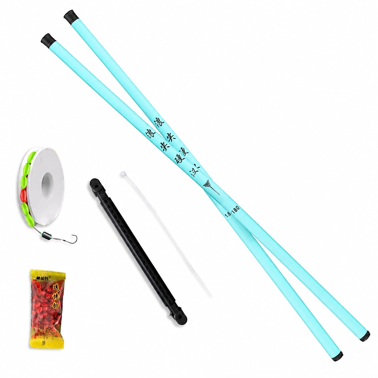 Amazon | Jiswhisker 渓流竿 トラウトロッド のべ竿 グラスファイバー