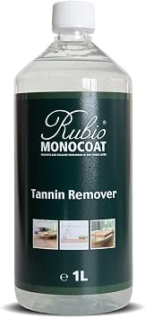 Rubio Monocoat Tannin Remover | Effective Stain & Spot Remover for Indoor & Outdoor Wooden Surfaces | Clear Wood Maintenance Treatment | 1 Liter