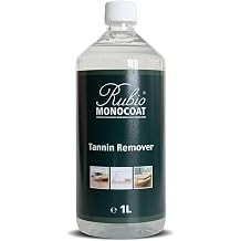 Rubio Monocoat Tannin Remover | Effective Stain & Spot Remover for Indoor & Outdoor Wooden Surfaces | Clear Wood Maintenance Treatment | 1 Liter