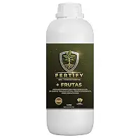 Fertify + Frutas, Adubo Fertilizante Líquido Balanceado NPK com Micronutrientes, 1L, para Todas as Fases de Crescimento