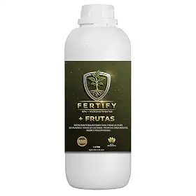Fertify + Frutas, Adubo Fertilizante Líquido Balanceado NPK com Micronutrientes, 1L, para Todas as Fases de Crescimento