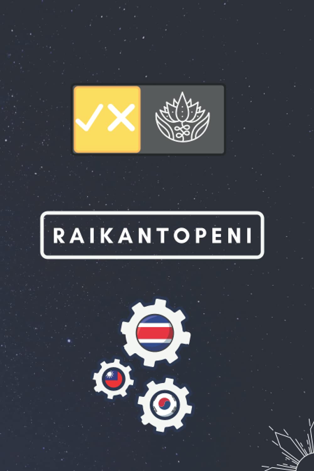 Raikantopeni: 6 X 9 Lined Notebook