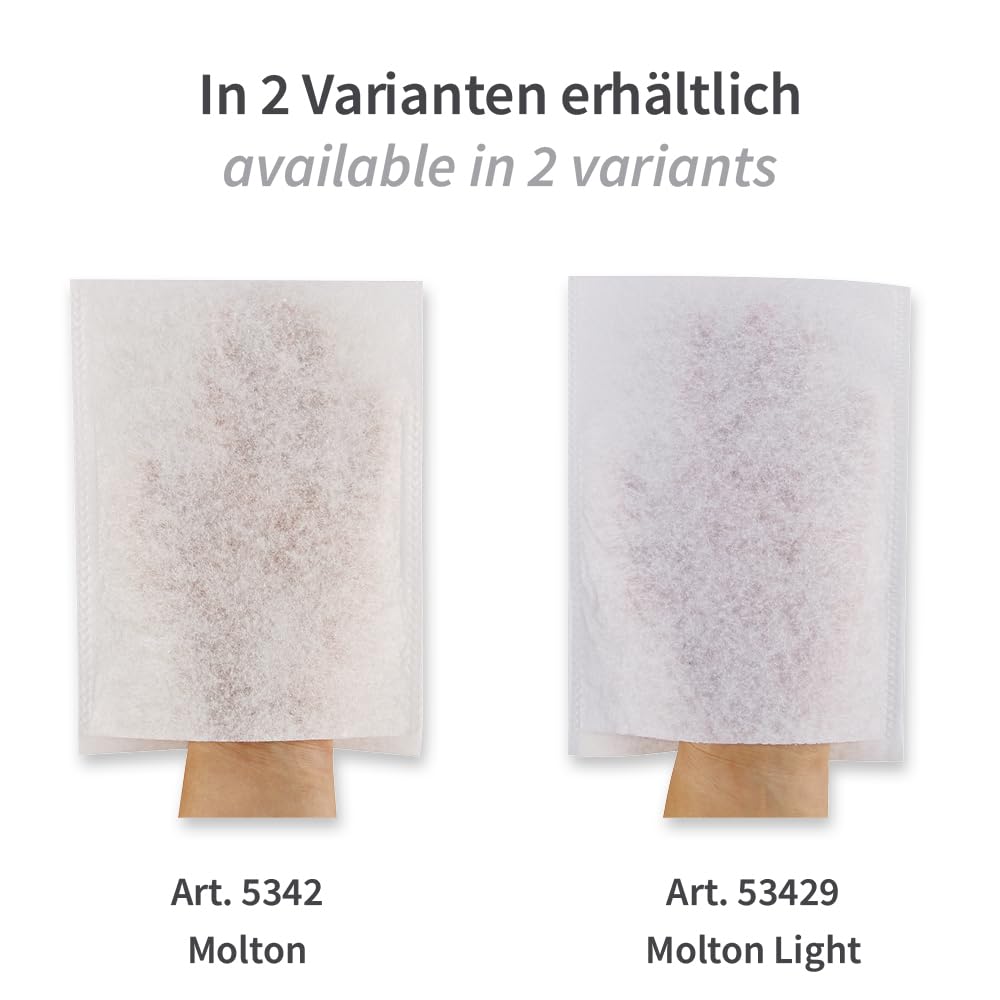 FRANZ MENSCH 1000 Stück Waschhandschuhe Molton, weißlich, 21x15,5 cm