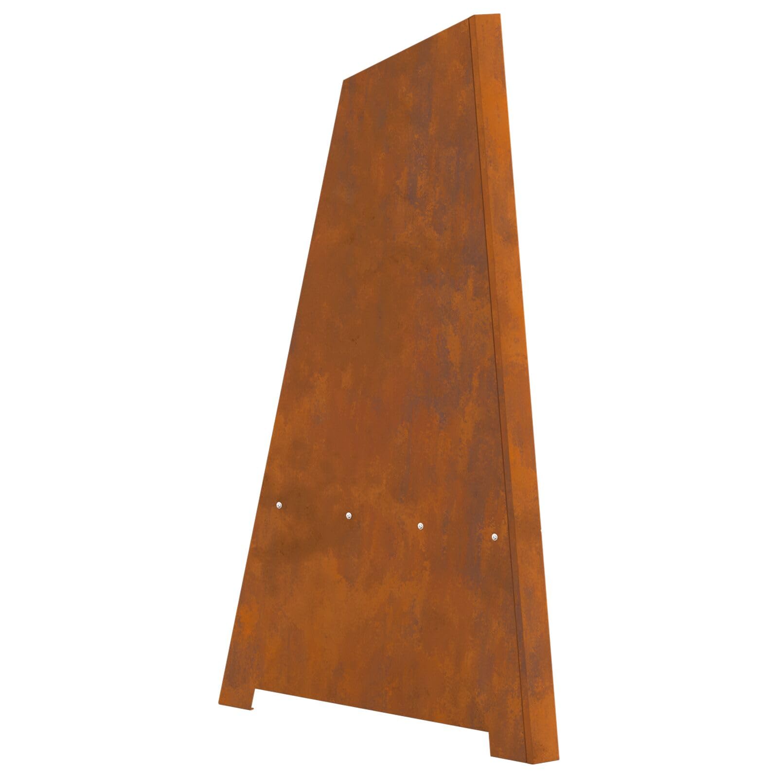 Piramida do paleniska 50 x 45 x 95 cm stal kortenowa - 858941