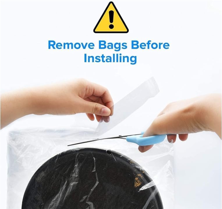 LEVOIT LV-H132 Replacement Filter, Genuine LV-H132-RF Air Purifier Filters, High-Efficiency Activated Carbon for Removal of Smoke, Odor, Allergens, Pollen, 1 Pack - Image 8