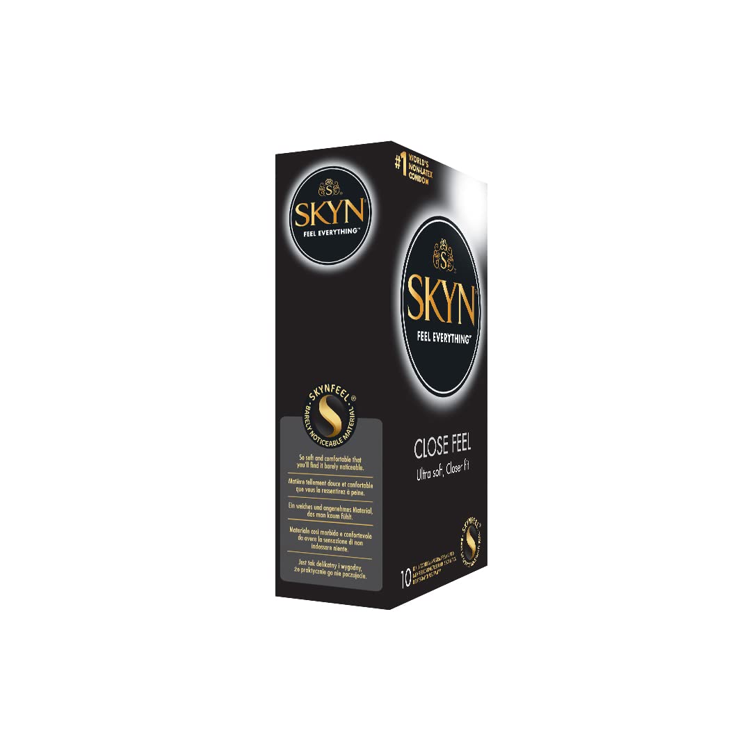 Skyn Close Feel - 50 preservativi senza lattice + 10 preservativi gratuiti (50 preservativi + 10 preservativi)
