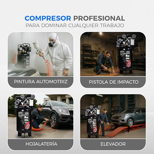 Compresor de aire 300 litros 2 Imagen adicional