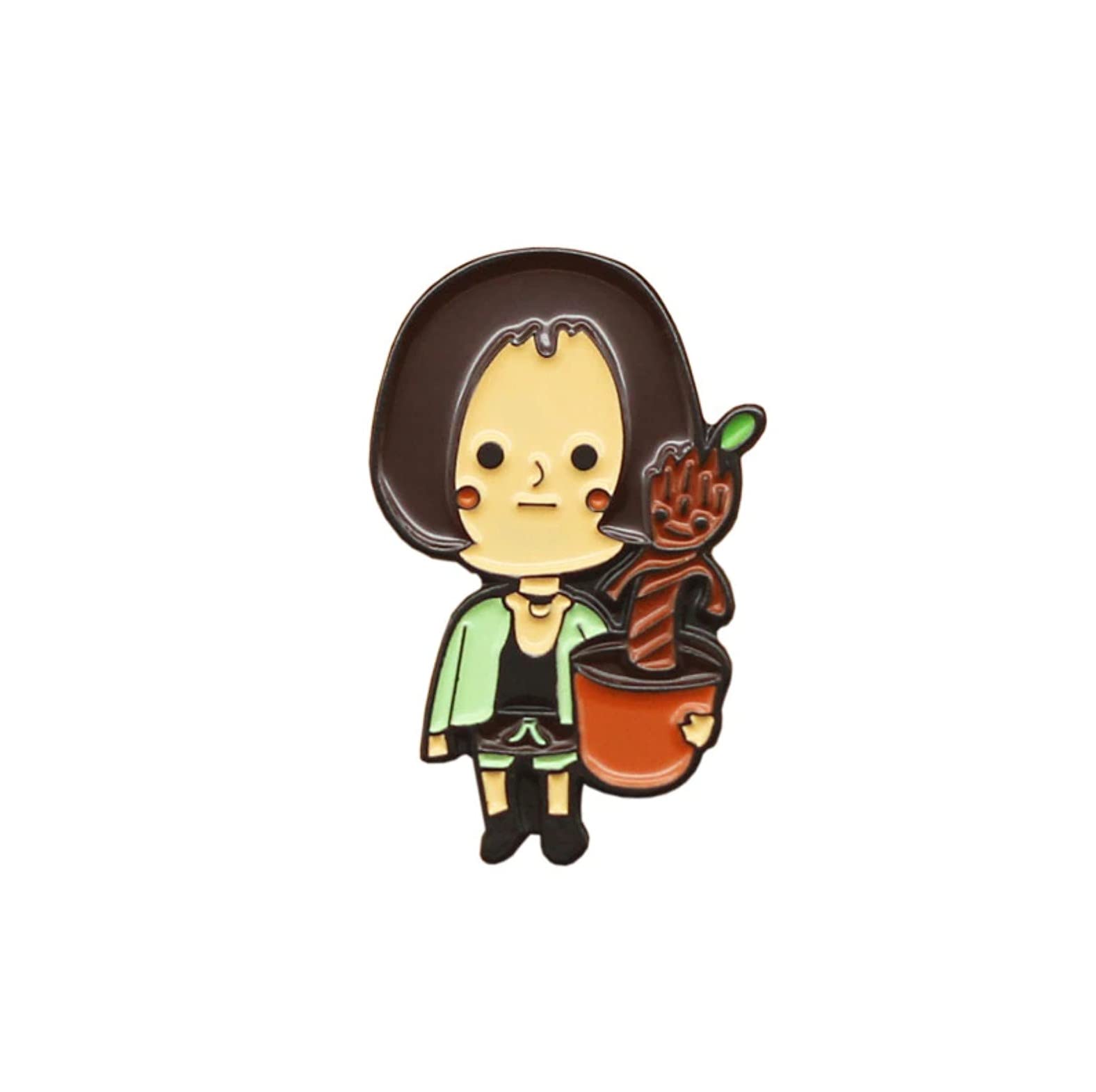 Untitled Hard Enamel Pin Badge Movie Nerd Gift for Leon: The Professional Lovers