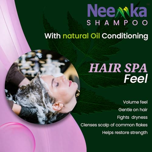 Image of Goran Neemka Shampoo /Cleanser for Controlling Dandruff & Hair fall | Shampoo for Reducing Scalp Irritation | Neem shampoo | Suitable for All Hair Types, 100ML (8)