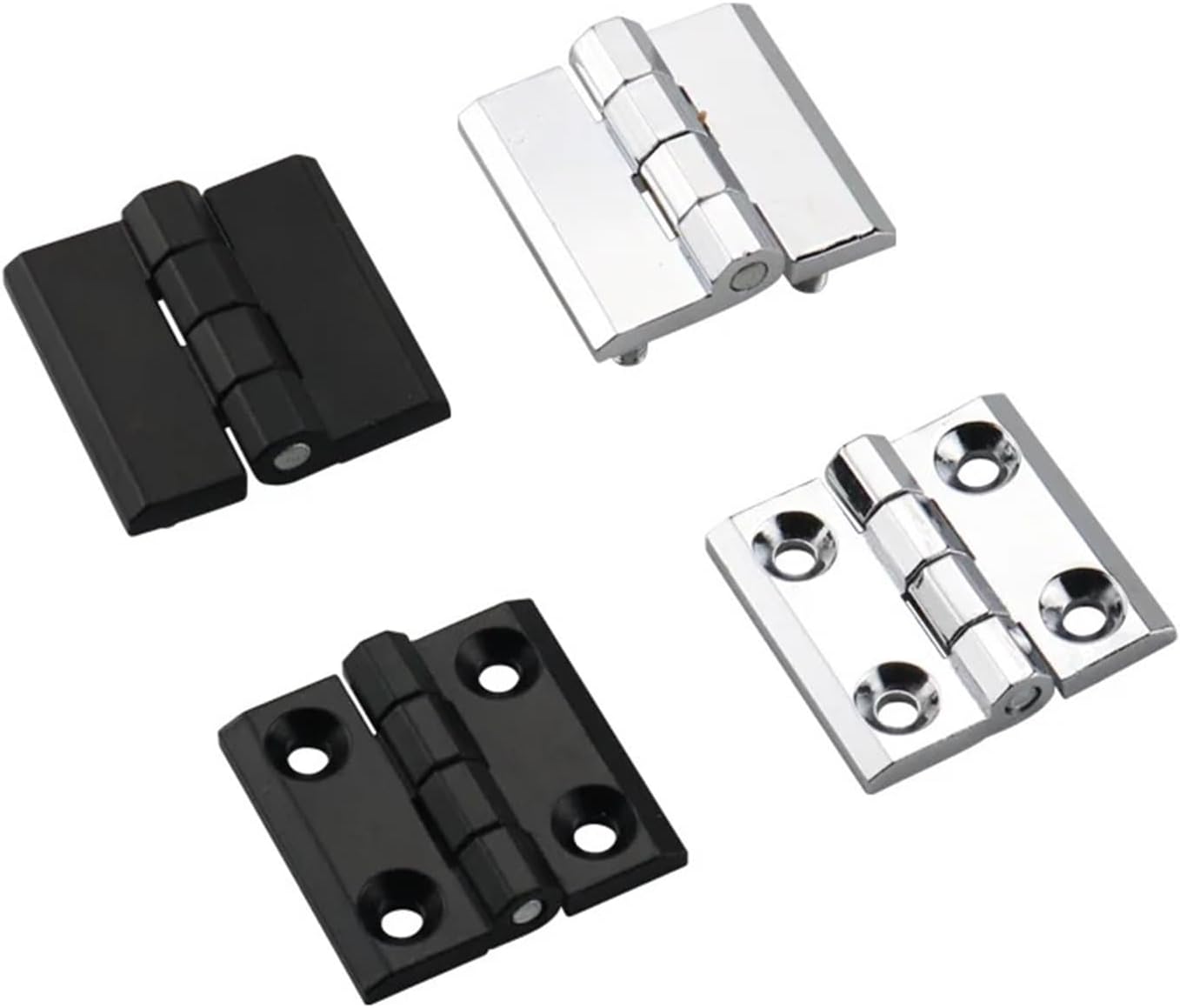 Zinc Alloy Square Hinges Industrial Machine Tools Screws Accessories 1Pcs(7)