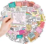 1step2dream Spanish Self Love Stickers 100pcs for for Journaling, Self Care & Therapy