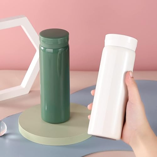 Miniatura 5 de Mini botella de agua de 10 onzas de acero inoxidable, termo pequeño, con aislamiento al vacío, a prueba de fugas, mantiene las bebidas calientes y