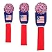 Ram USA Stars and Stripes Knitted Golf Headcover Set for Driver, Wood and Hybrid