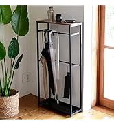 Amazon｜山善(YAMAZEN) 傘立て (傘かけ) 玄関 スリム 【70cm傘対応