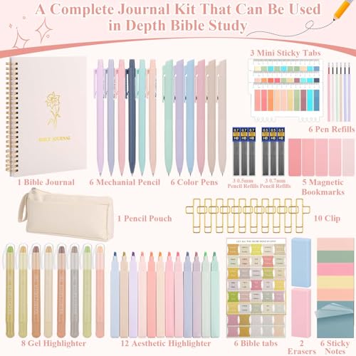 79-Pack Bible Study Supplies Kit
