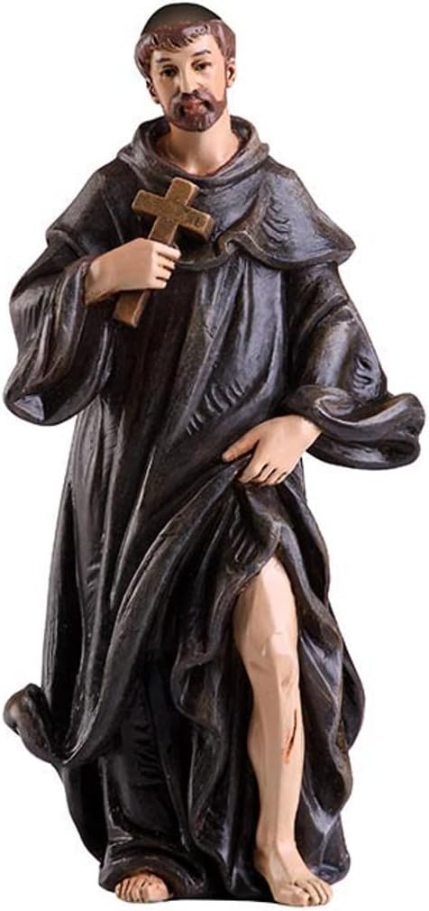 Avalon Gallery Bellavista Mini Saints Statues - Small Gift Boxed Catholic Figurine, 4-Inch, Saint Pio Statue