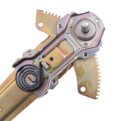 Autoandart Brock Replacement Pair Set Front Manual Window Lift Regulators Compatible With 92-95 Civic Coupe & Hatchback 72250-Sr3-003 72210-Sr3-003 #TOP2