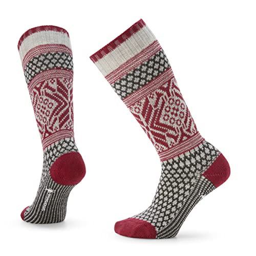 Image of Smartwool Women's Everyday Popcorn Snowflake Pattern Crew
