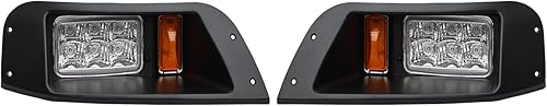 Shu-Ran Kit de faros delanteros compatibles con faros delanteros TXT compatibles con EZGO TXT Led Light 1996-2013 a gas y eléctrica