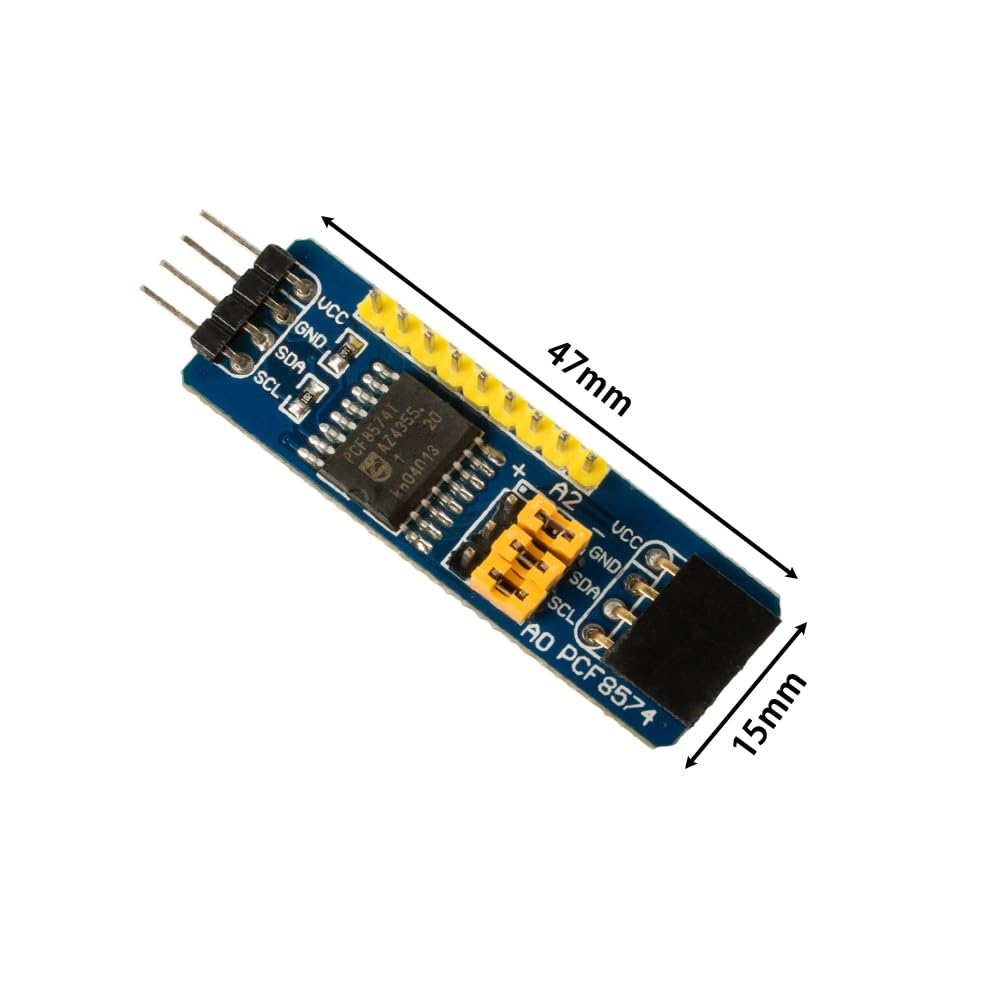 8 pezzi PCF8574 IO scheda di espansione I/O Expander I2C Bus Valutazione Sviluppo Modulo PCF8574 adatto per Arduino