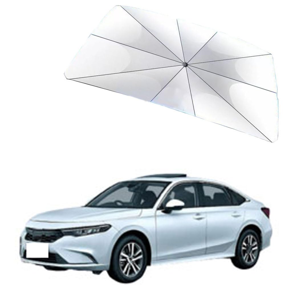 Uklal Car Windscreen Cover Sunshade, For Integra Foldable Sunscreen Shade Umbrella Anti-Uv Protector Accessories
