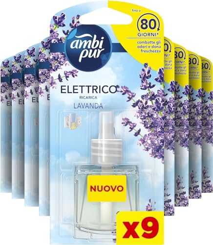 Ambi Pur Profumatore per Ambienti, 9 Ricariche per...