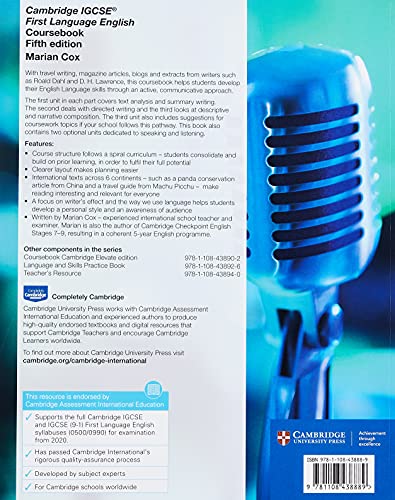 Cambridge IGCSE(r) First Language English Coursebook (Cambridge International IGCSE) - Image 2