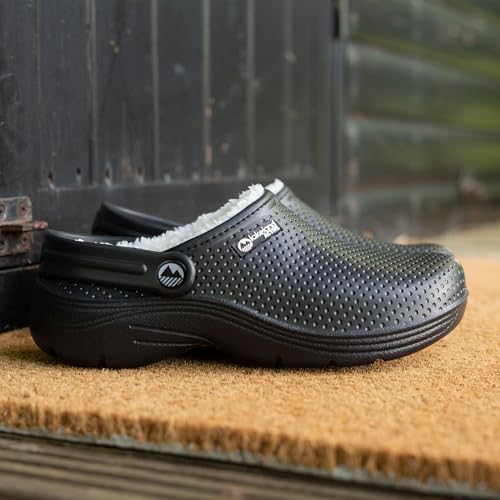Lakeland Active Women's Fleece-Lined Dockray Clogs - Black - 5