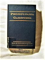 Pennsylvania Gazetteer 0937862819 Book Cover