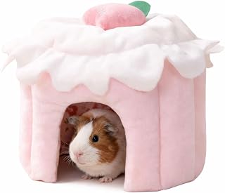moin moin 天竺鼠 雪貂 八齿鼠 宠物 小动物 房子 床 家 小屋 睡床 隐藏的家 靠垫 蛋糕 粉色 隐藏的家 无底部 柔软 蓬松 可洗 可爱 映照 室内装饰 温暖 防寒 全年春夏 秋冬 冷 措施 暖暖暖暖暖暖气 2602rh214