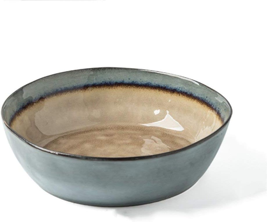 Bowl, European Ceramic Bowl, Ice Cracked Glaze Bowl