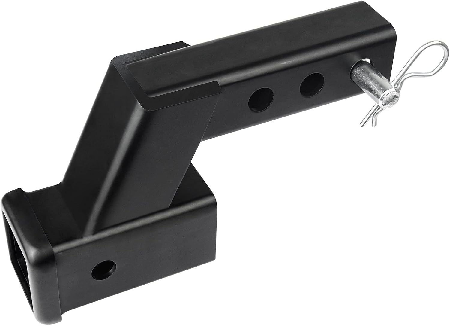MAHLER GATES 4" Drop/Rise Trailer Hitch Receiver Adapter