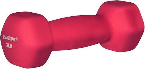 Miniatura 9 de Lifeline Fitness - Pesas de neopreno para mancuernas – Equipo de alta calidad para gimnasio en casa – Múltiples opciones de peso