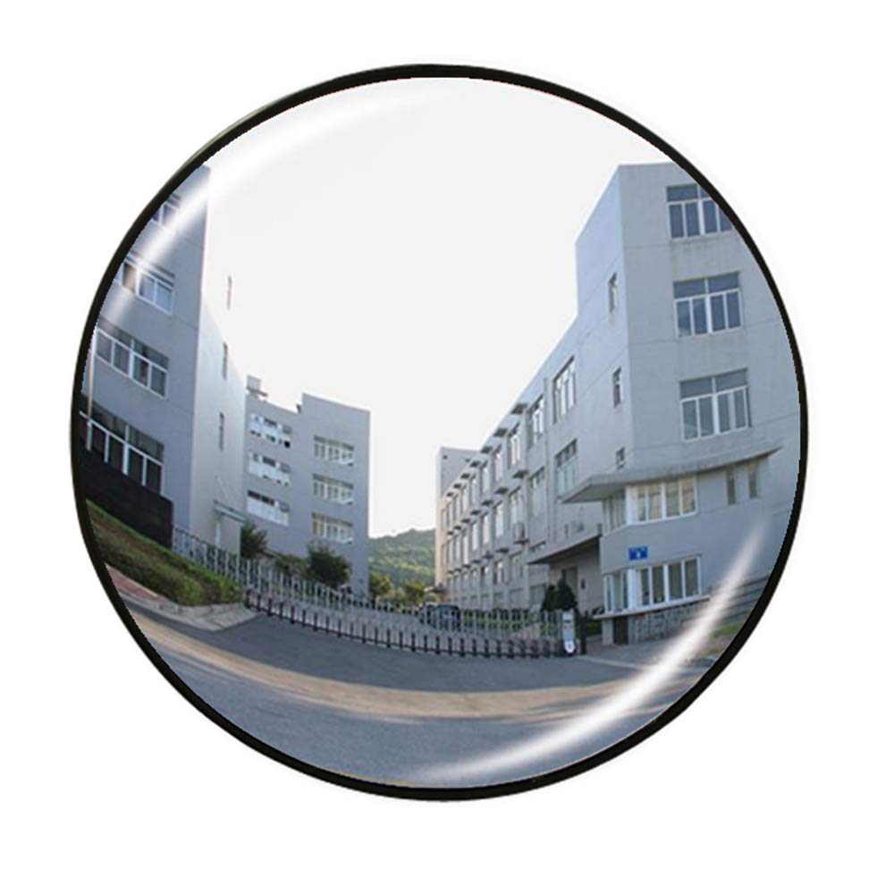 30cm Schwarz Panoramaspiegel Sicherheitspiegel Verkehrsspiegel Überwachungsspiegel Konvexspiegel