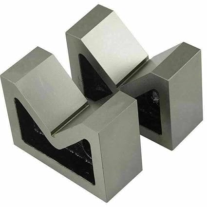 Set of 2 Pcs Cast Iron V-Block 6