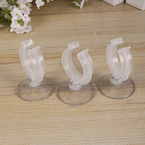 Uonlytech Home Decor 6 Pack Candle Holder Clamps, Window Candle Suction Cups Clamp Suction Cups Candle Holder Clamps For Christmas New Year Valentines Day Celebration Candles(32Mm) Aquarium Heater #TOP3