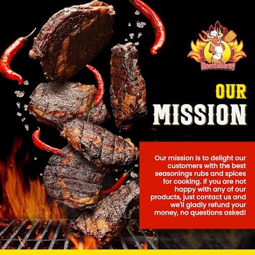 MeatSoHorny Maple Bourbon Rub Seasoning, No Added Gluten BBQ Spice Blend for Pork, Chicken, Steak, Beef, Turkey, Vegetables, Low Sugar, Natural, MSG Free Grilling and Cooking Dry Rub, 4 Oz
