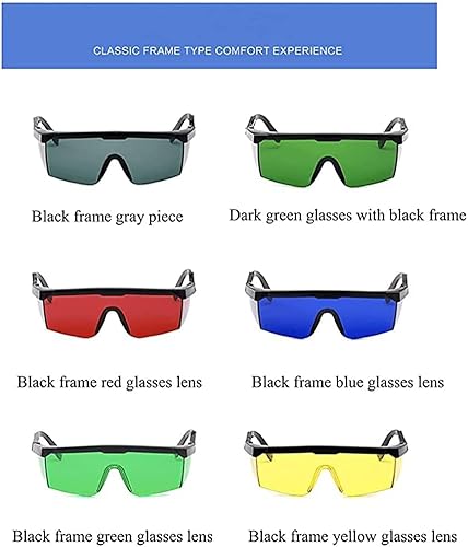 Miniatura 14 de Goggles Laser Safety Glasses 190nm to 540nm Laser protective eyewear With Velvet Box